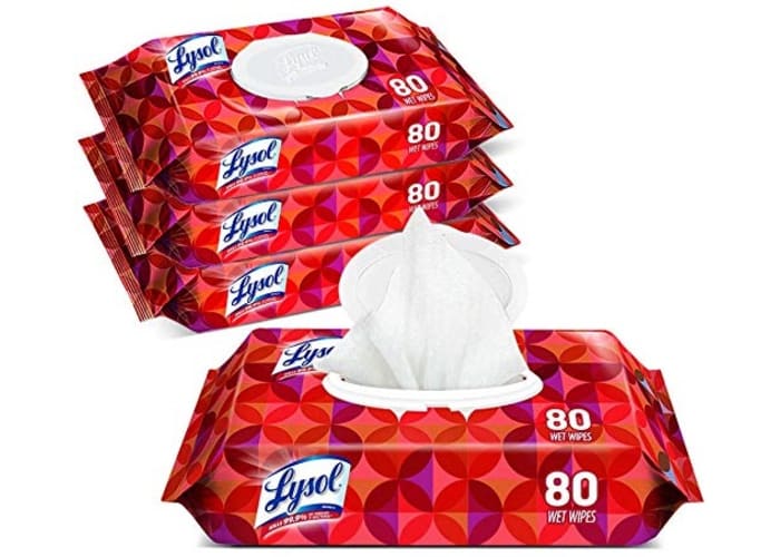 320-ct (4x80ct) Lysol Handi-Pack Wipes