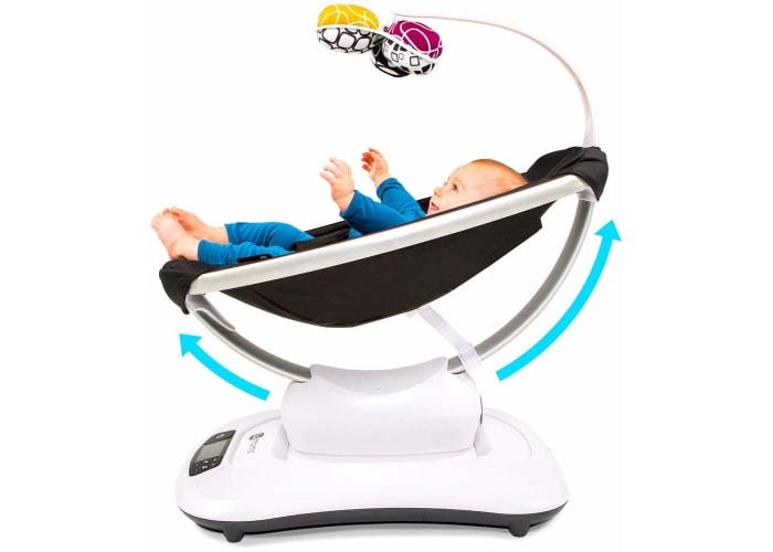 4moms mamaRoo 4 Bluetooth-Enabled high-tech Baby Swing 