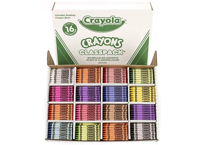 Crayola Classpack - 800 Regular Size Crayons