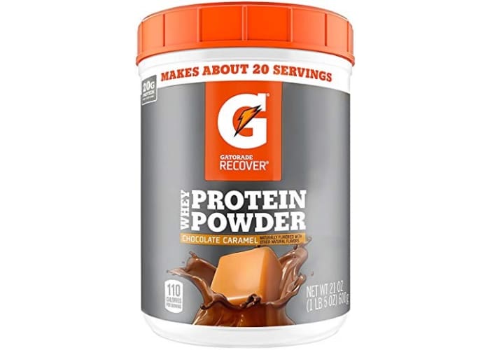 21-oz Gatorade Whey Protein Powder, Chocolate Caramel