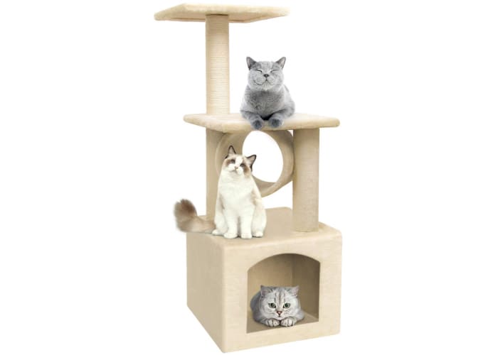 36" Cat Tower w/ Scratching Post