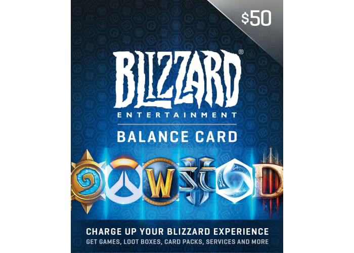 $50 Battle.net Store Gift Card