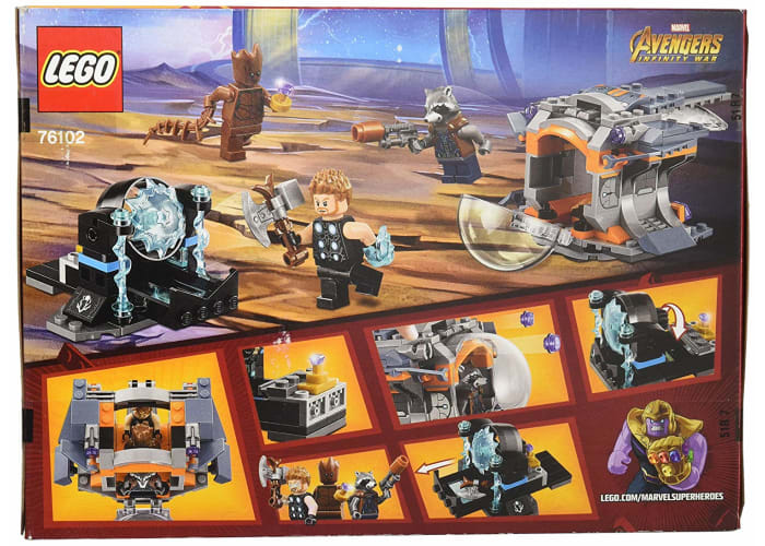 LEGO Marvel Super Heroes Avengers: Infinity War Thor’s Weapon Quest 76102 Building Kit (223 Piece)