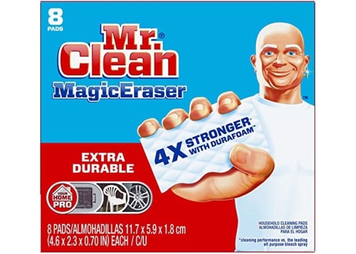 8-ct Mr. Clean Magic Eraser Extra Durable, Cleaning Pads with Durafoam