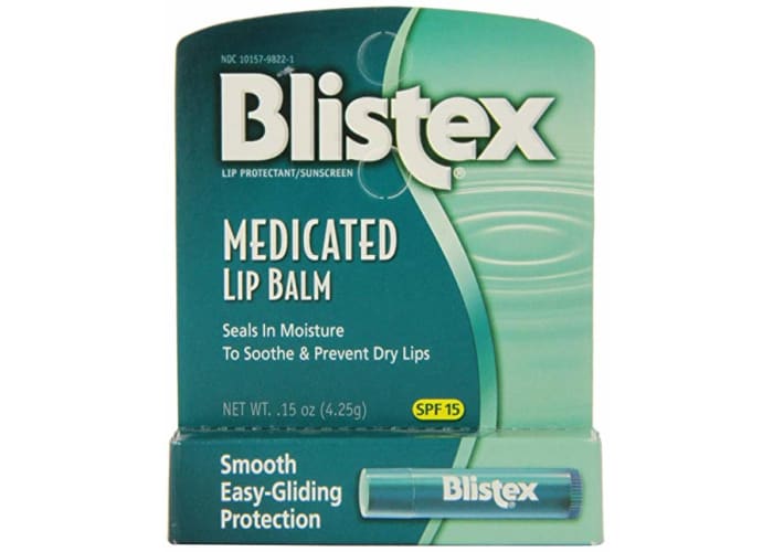 Blistex Medicated Lip Balm, SPF 15, .15 oz