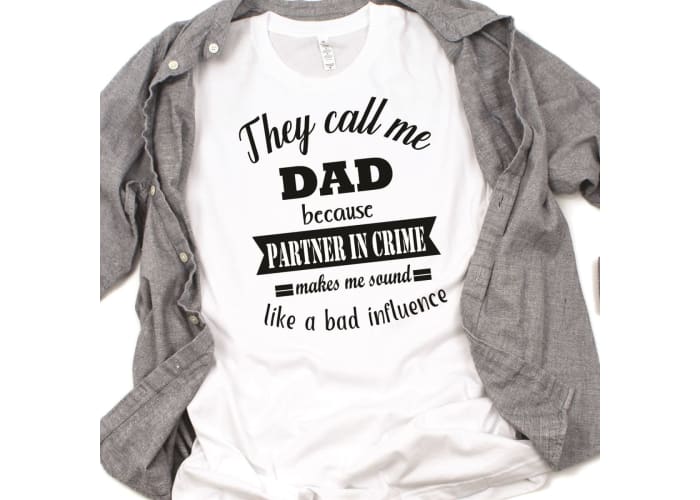 Partners in Crime Father's Day Shirt