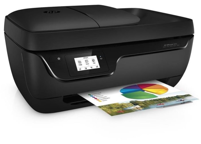 HP OfficeJet 3830 All-in-One Wireless Color Injet Printer