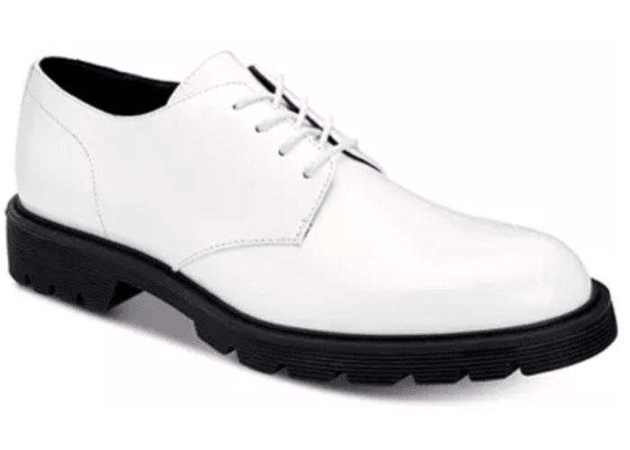 Calvin Klein Men's White Ferguson Oxfords