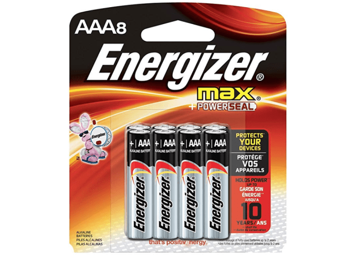 8-ct AAA Energizer Batteries