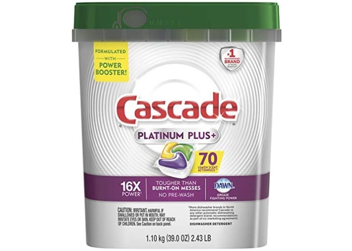 70-ct Cascade Platinum Plus Dishwasher Detergent Actionpacs