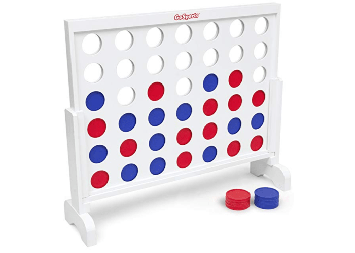 GoSports Giant Wooden 4 in a Row Game