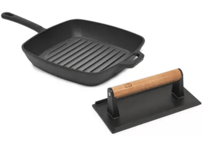 Sedona Cast Iron Bacon Press & Grill