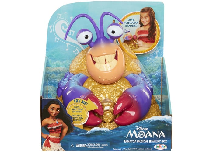 Moana Disney's Tamatoa Musical Jewelry Box