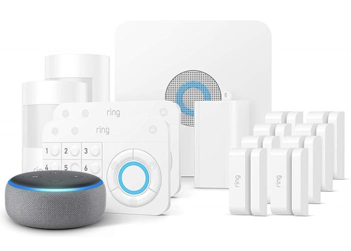 14-pc Ring Alarm + Echo Dot (Latest Gen)