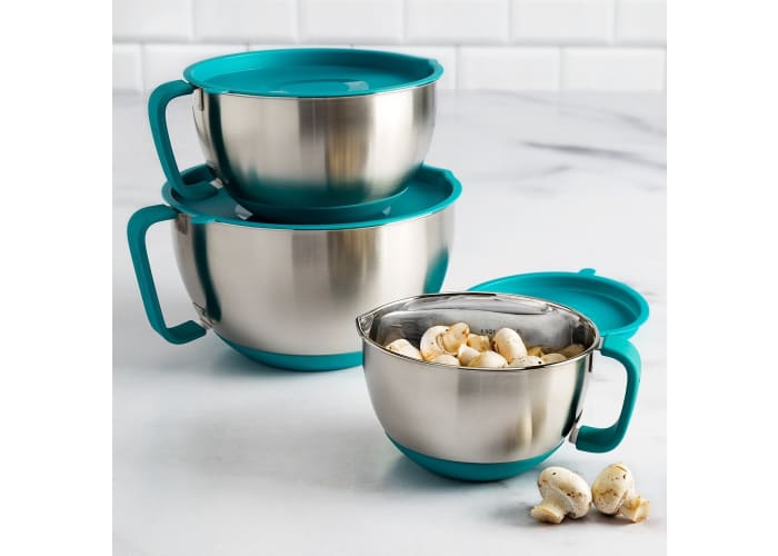 Goodful 6-Pc. Stainless Steel Bowls Set