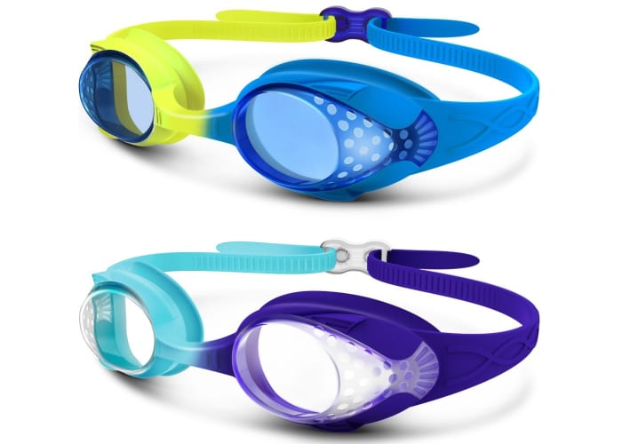 2-pk OutdoorMaster Kids Swimming Goggles