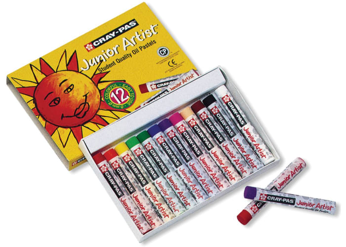 12-pk Junior Artist Oil Pastels
