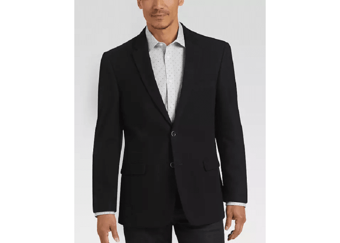 Tommy Hilfiger Black Slim Fit Sport Coat