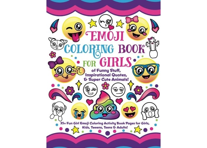 Emoji Coloring Book for Girls