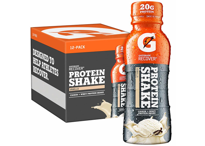 12-pk Gatorade Recover Protein Shake, Vanilla (11.6-oz Bottles)