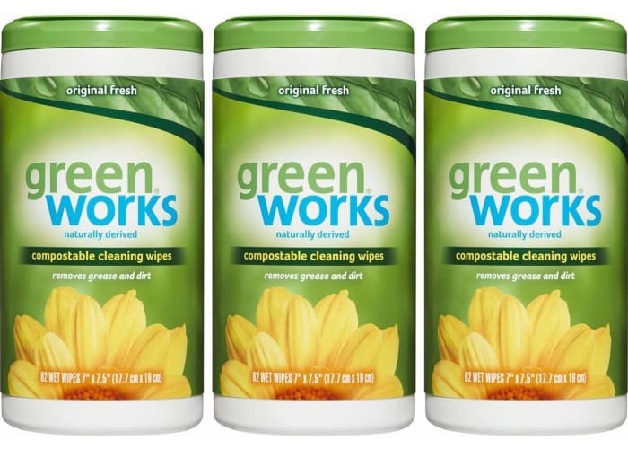 Green Works Compostable Cleaning Wipes