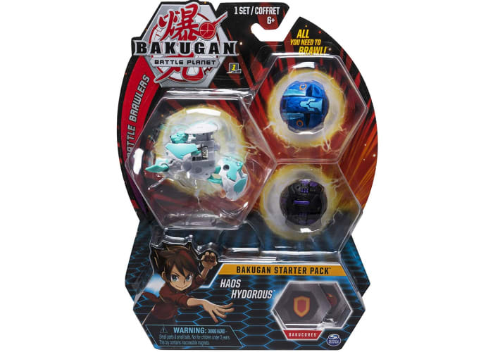 3-pk Bakugan Starter Pack, Haos Hydorous