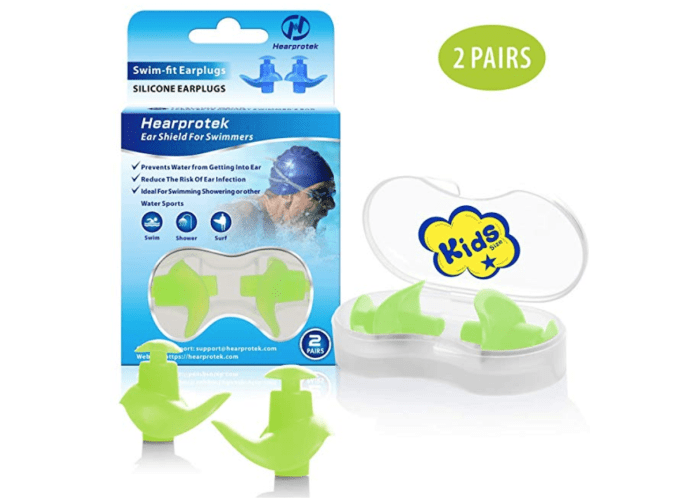 Hearprotek Swimming Ear Plugs - 2 Pair