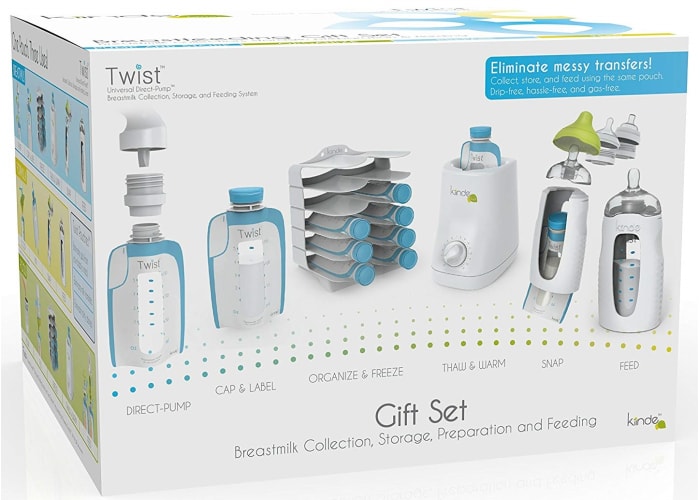 Kiinde Breast Milk Storage Twist Gift Set