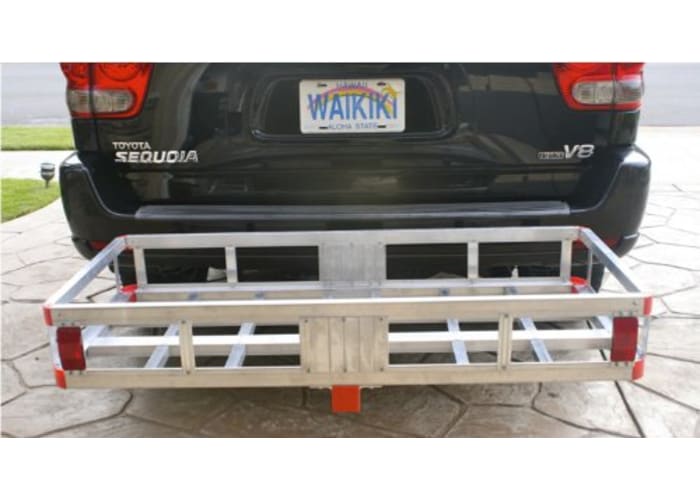 MaxxHaul 49" x 22.5" Hitch Mount Aluminum Cargo Carrier