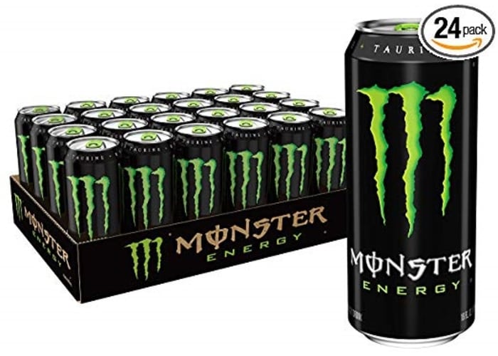 24-Pack of 16oz Monster Energy Drinks