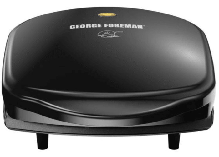 George Foreman Black Fixed Indoor Grill