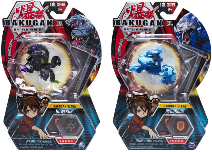 Bakugan Ultra, Howlkor, 3" Tall Collectible Transforming Creature