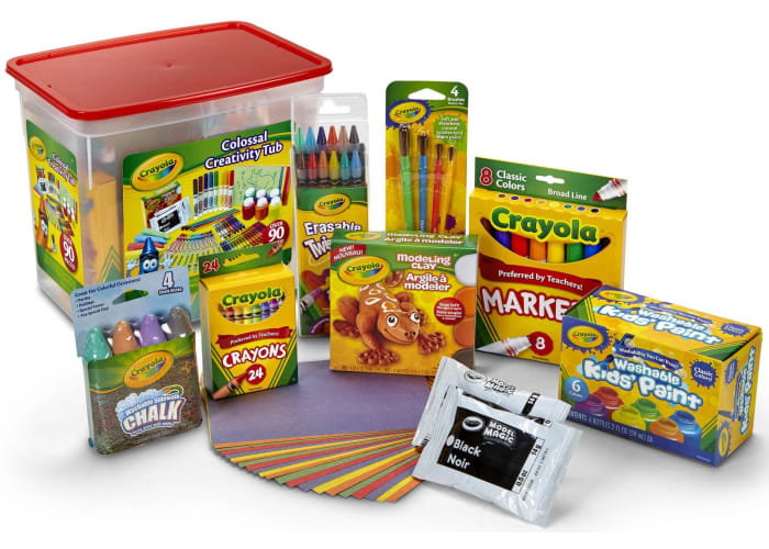 90-pc Crayola Colossal Creativity Tub, Art And Craft Supplies