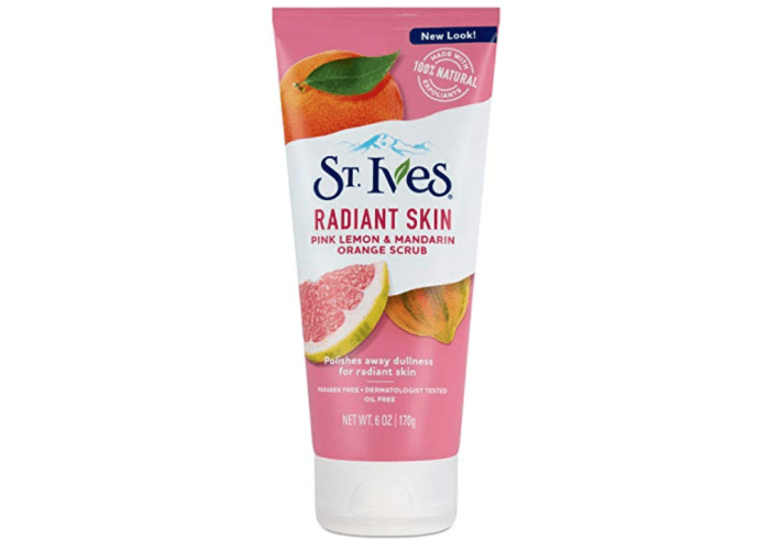 St. Ives Radiant Skin Face Scrub - Pink Lemon and Mandarin Orange