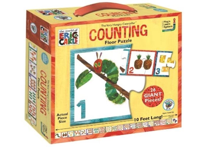 The Very Hungry Caterpillar Counting Floor Puzzle