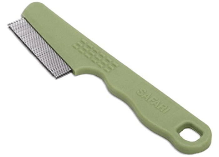 Safari Dog Flea Comb with Double Row of Teeth