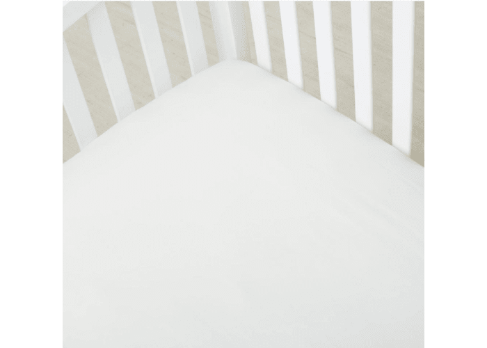 300-TC Organic Sateen Crib Sheet