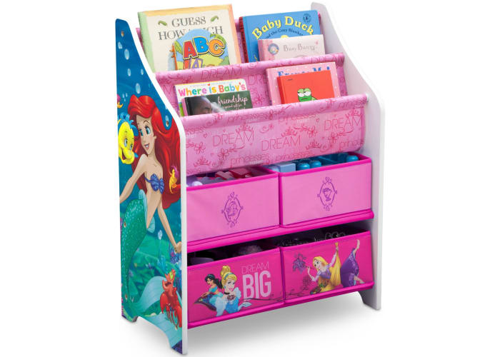 Disney Princess Book & Toy Organizer