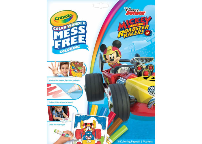 Crayola Color Wonder Mickey Coloring Book Pages & Markers