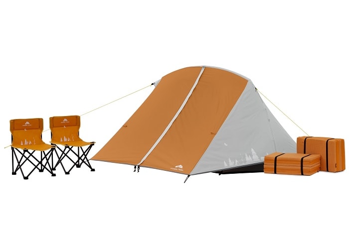 Ozark Trail Kids Camping Kit with Tent, Chairs, and Sleeping Pads