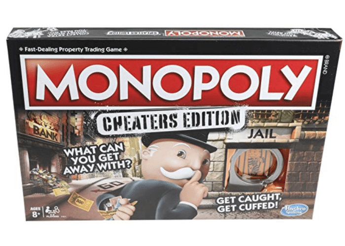 Monopoly Game: Cheaters Edition Board Game