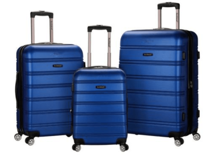 Rockland 3-Piece Hardside Spinner Luggage Set