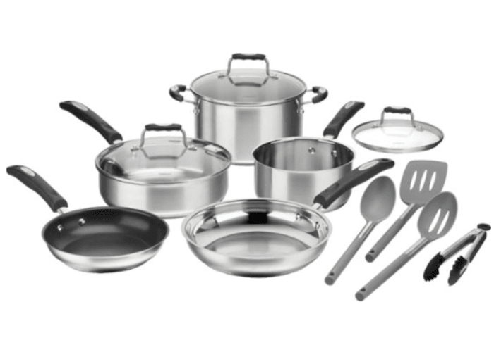Cuisinart 12-pc Stainless Cookware Set