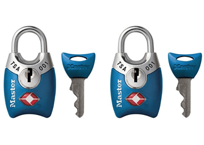 Master Lock TSA Accepted Luggage Lock, 2 pk