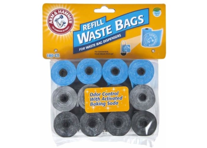 180-ct Arm & Hammer Disposable Waste Bag Refills