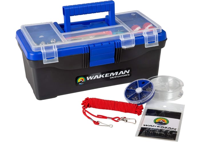 55-pc Fishing Tackle Box Kit