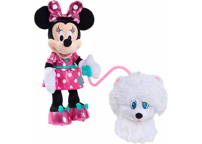 Minnie's Walk & Play Puppy Feature Plush