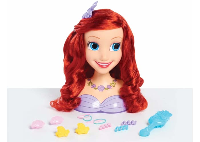 Just Play Princess Ariel Styling Head