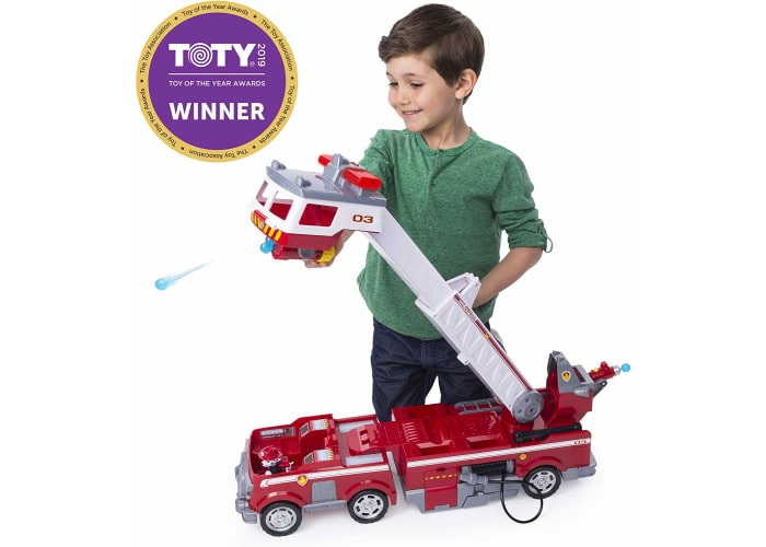 PAW Patrol - Ultimate Rescue Fire Truck with Extendable 2 ft. Tall Ladder