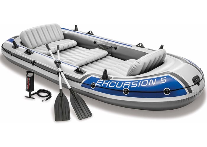 Intex Excursion 5-Person Inflatable Boat Set